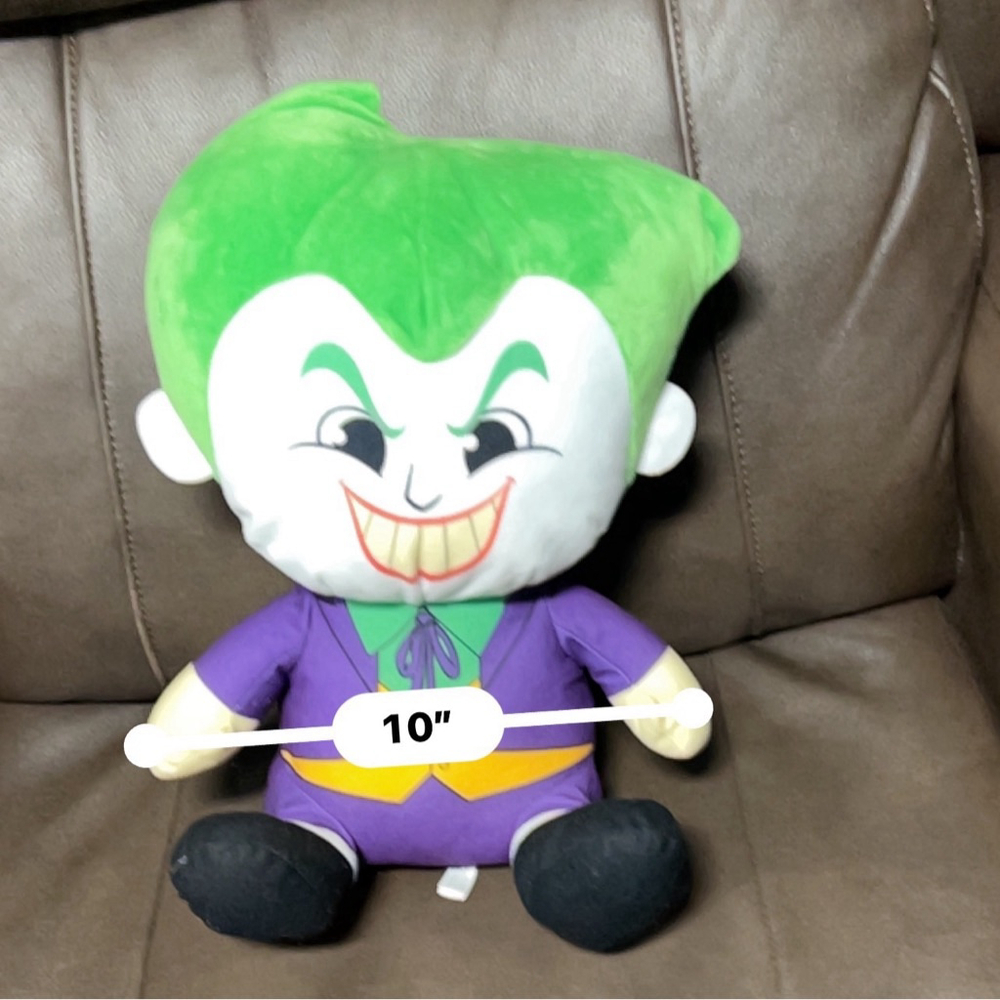 Justice League Joker Plush Toy Purple Green One Size - Picture 4 of 5